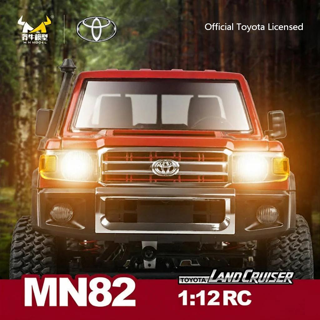 RTR MN82S RC Rock Crawler 1:12 Scale LC79 Pickup Truck Remote Control Off-Road Car Model with 4WD for Hobbyists