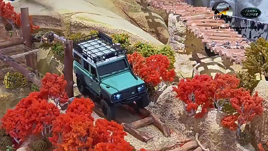 Mangu mn111Land Rover Defender all-terrain simulation four-wheel drive off-road climbing vehicle electric remote control car model